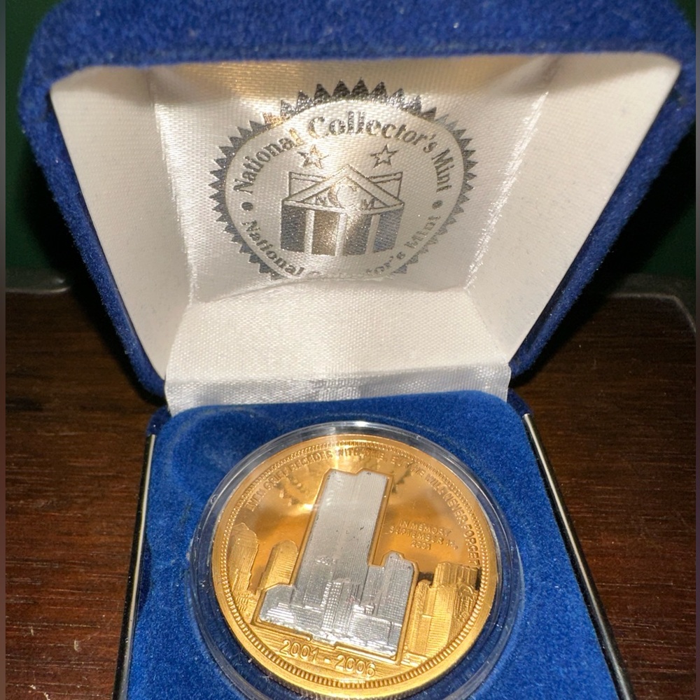 5th anniversary of 9/11 coin